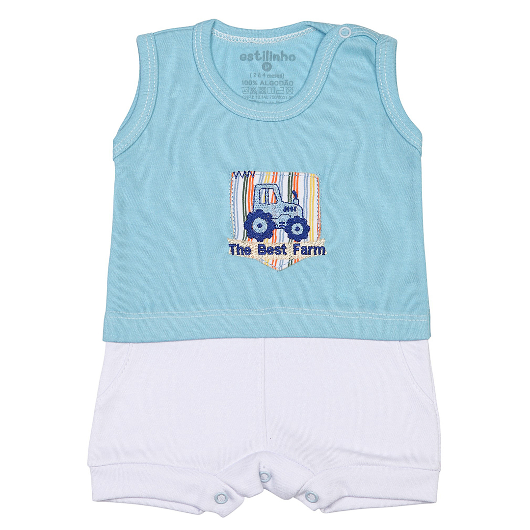 Banho de Sol Regata Bordado