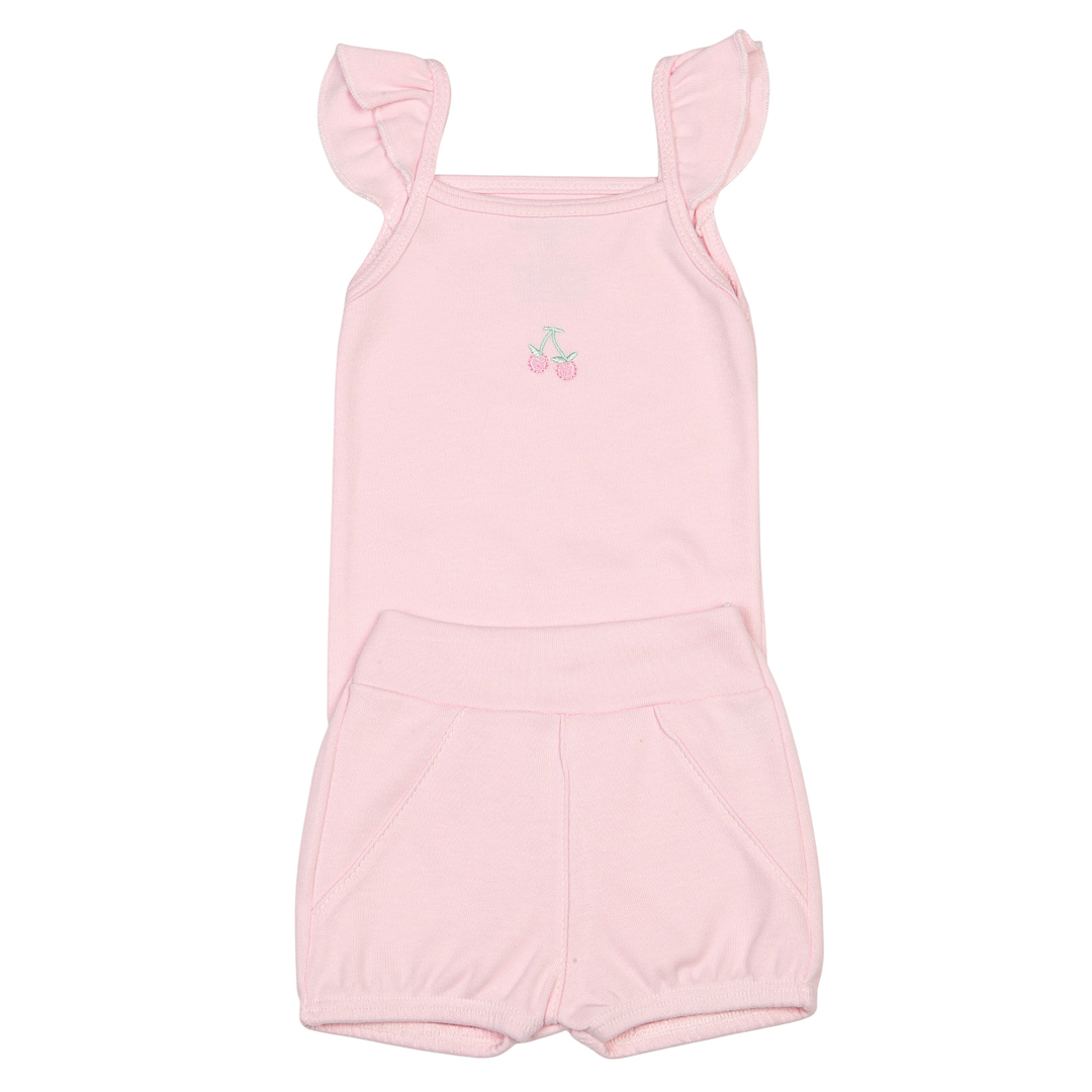 Conjunto Curto Body Bordado+Shorts