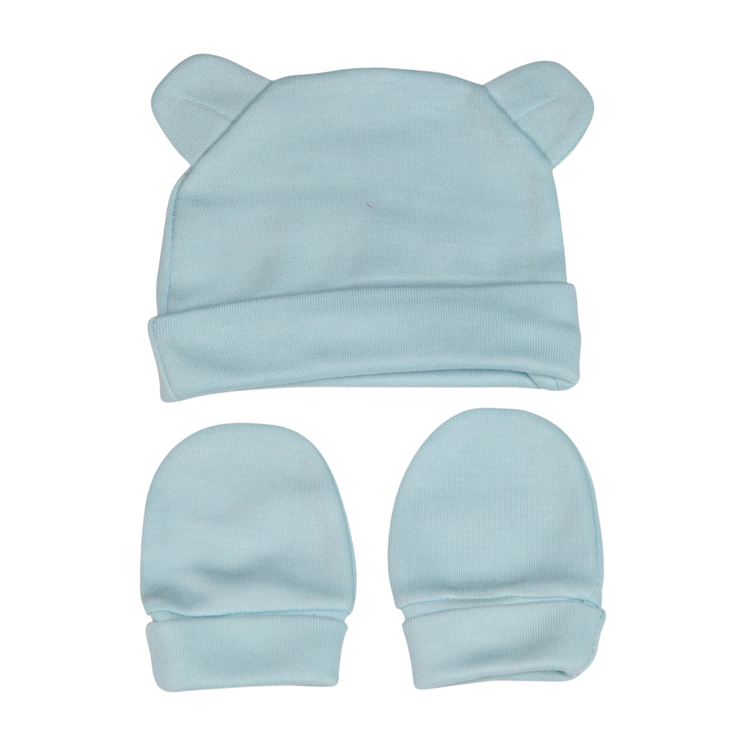 Kit Touca Com Orelhinha + luva - Imagem 4
