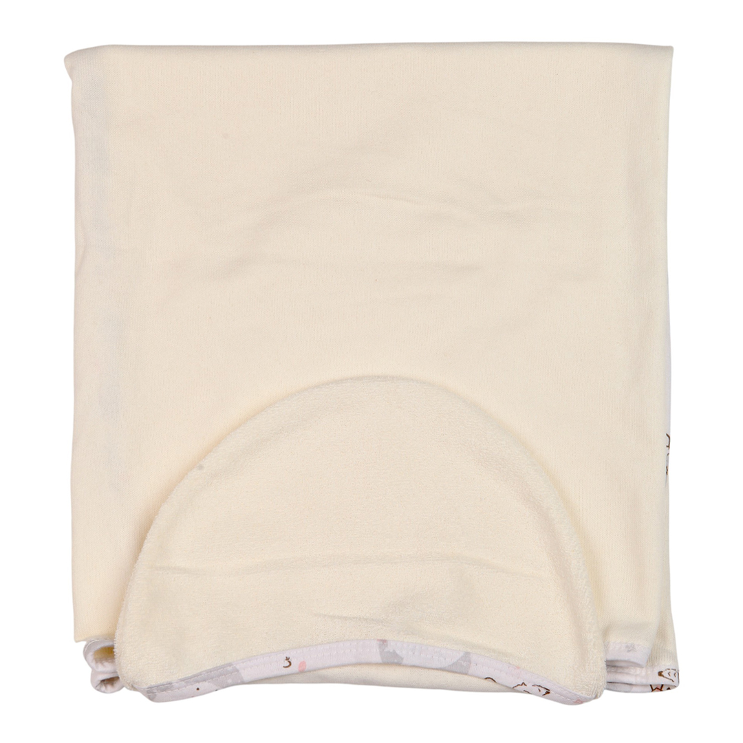 Toalha De Banho C/Capuz Externo Bordado - Imagem 6