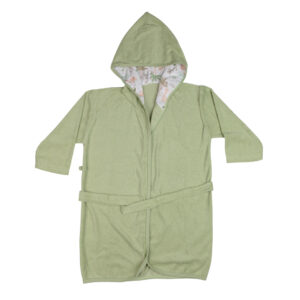 Roupão Infantil C/Capuz Forrado Malha 100% Algodão