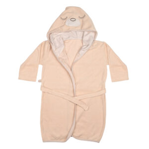 Roupão Infantil C/Capuz Bordado Forro Malha 100% Algodão