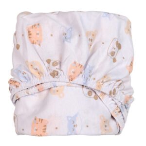 Jogo De Berço 2 Peças Lençol C/Elast E Fronha