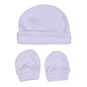 Kit Luva + Touca Pima Sued Liso