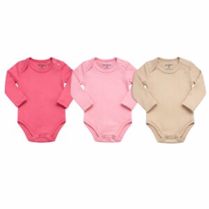 Kit Três Body Longo Liso Básico Sued