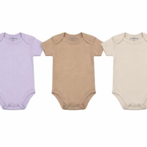 Kit Três Body Curto Suedine Liso Basíco