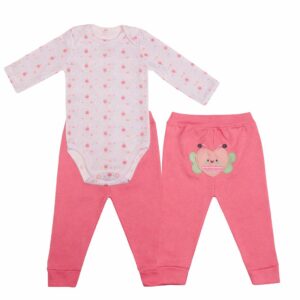 Conjunto Longo Suedine Bordado Bumbum Encanto