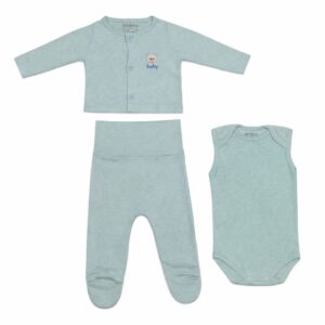 Conjunto Pagão 3 Peças com Casaco Encanto