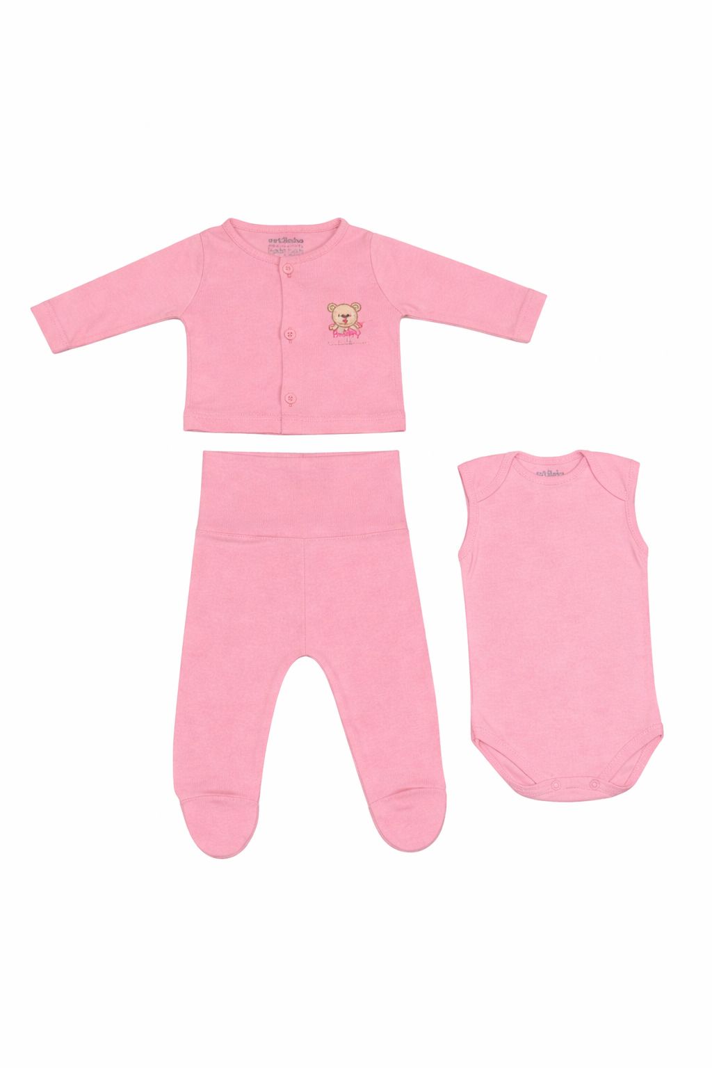 Conjunto Pagão 3 Peças com Casaco Encanto